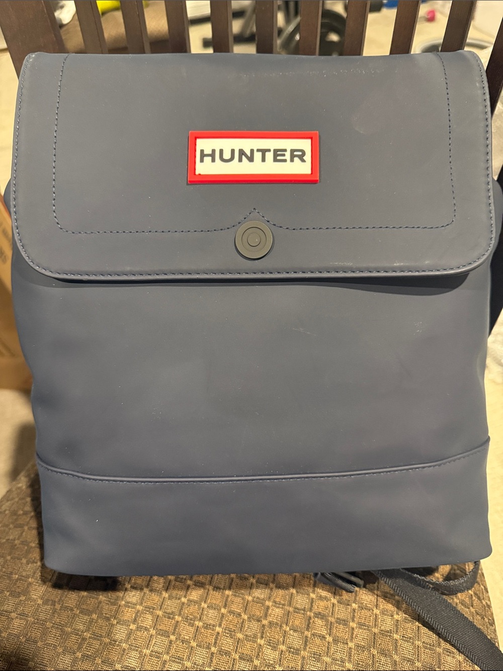 NWT Target x Hunter Small Navy Backpack with Red Logo Accent